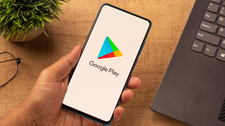Google Play Store on smartphone