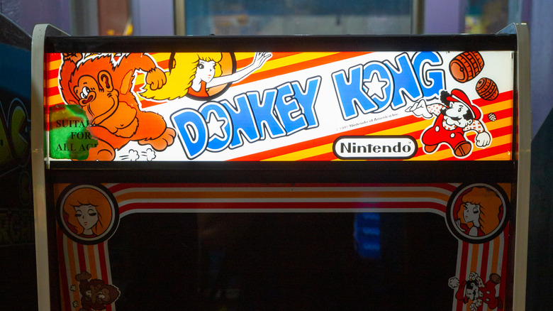 Donkey Kong arcade cabinet